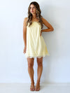 By Frankie / Sia Slip Dress - Lemon