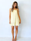 By Frankie / Sia Slip Dress - Lemon