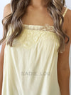 By Frankie / Sia Slip Dress - Lemon