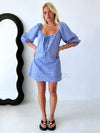 Häll Störe / Effy Dress - Cobalt Gingham