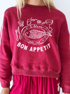 Palm Collective / Bon Appetit Fleece Sweater