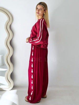 Palm Collective / Bon Appetit Fleece Sweater