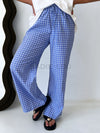 Häll Störe / Bobbi Pant - Cobalt Gingham