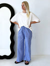 Häll Störe / Bobbi Pant - Cobalt Gingham