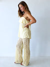 By Frankie / Kianna Lace Pant Set - Butter