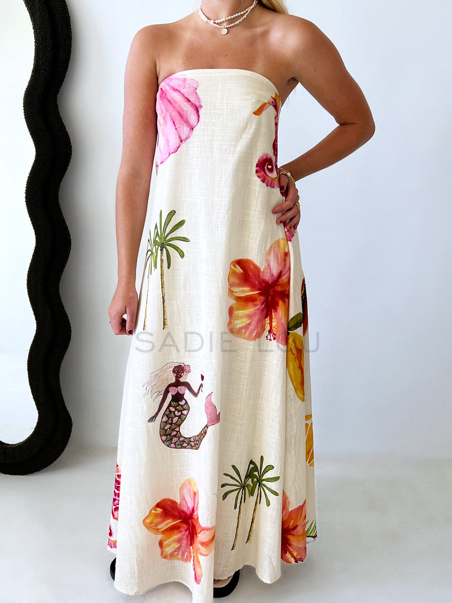 By Frankie / Bahamas Strapless Dress