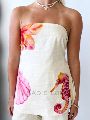 By Frankie / Bahama Strapless Set