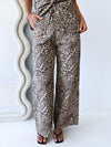 Little Lies / Jude Linen Pant - Leopard
