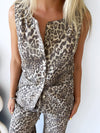 Little Lies / Jude Linen Pant - Leopard