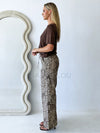 Little Lies / Spring Knit Tee - Mocha