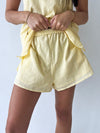 By Frankie / Gracie Short Set - Yellow