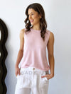 Little Lies / Spring Tank - Powder Pink