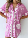 Palm Collective / Ocean Club Shirt Dress - Pink