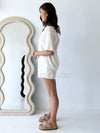 By Frankie / Bonnie Short Set - White