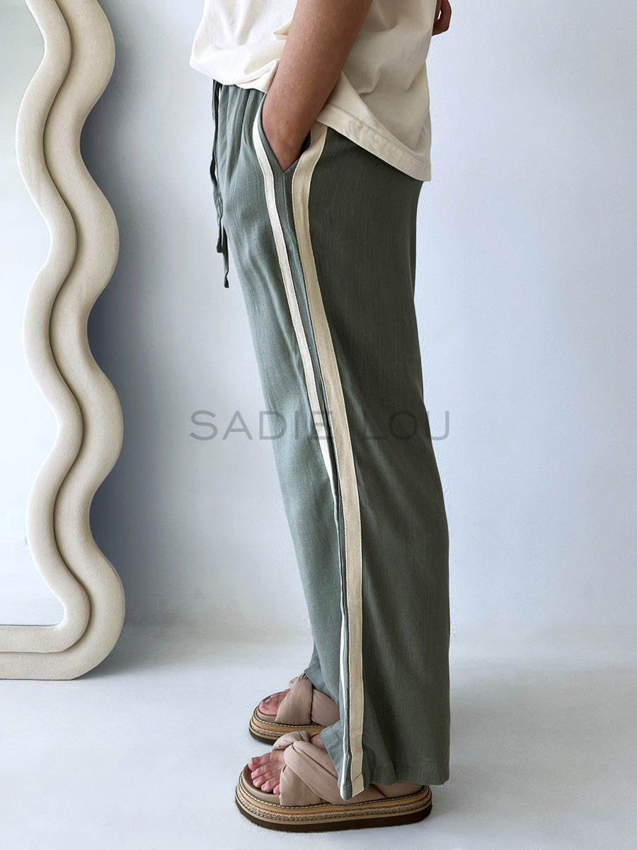 Jai Racer Pant - Khaki