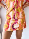 Zella The Label / Picasso Skirt - Paris Print