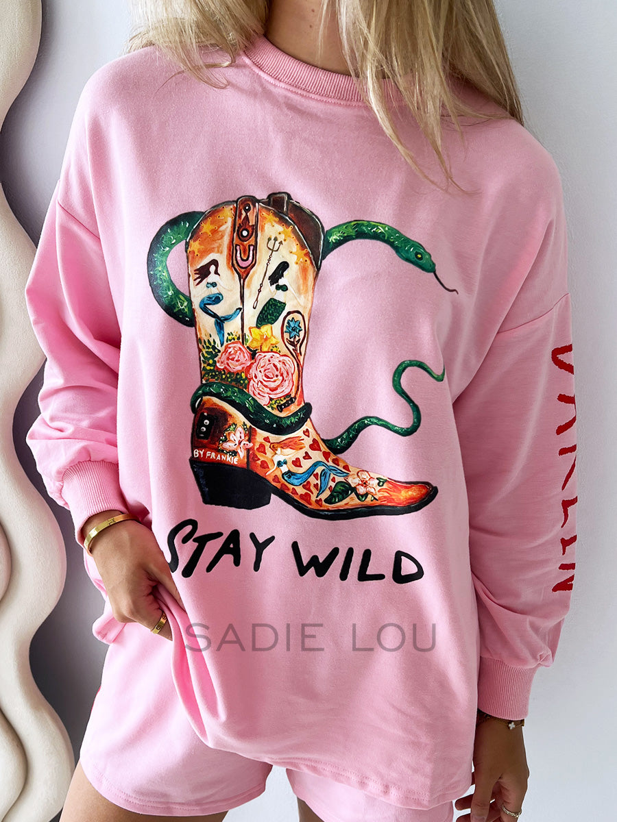 By Frankie / Stay Wild Darlin Long Sleeve
