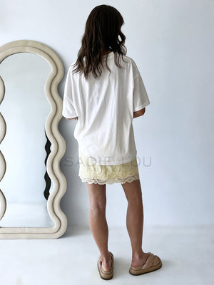 By Frankie / Lacey Skirt - Lemon