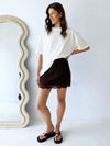 By Frankie / Lacey Skirt - Choc