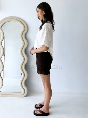 By Frankie / Lacey Skirt - Choc