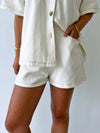 By Frankie / Remi Denim Set - White
