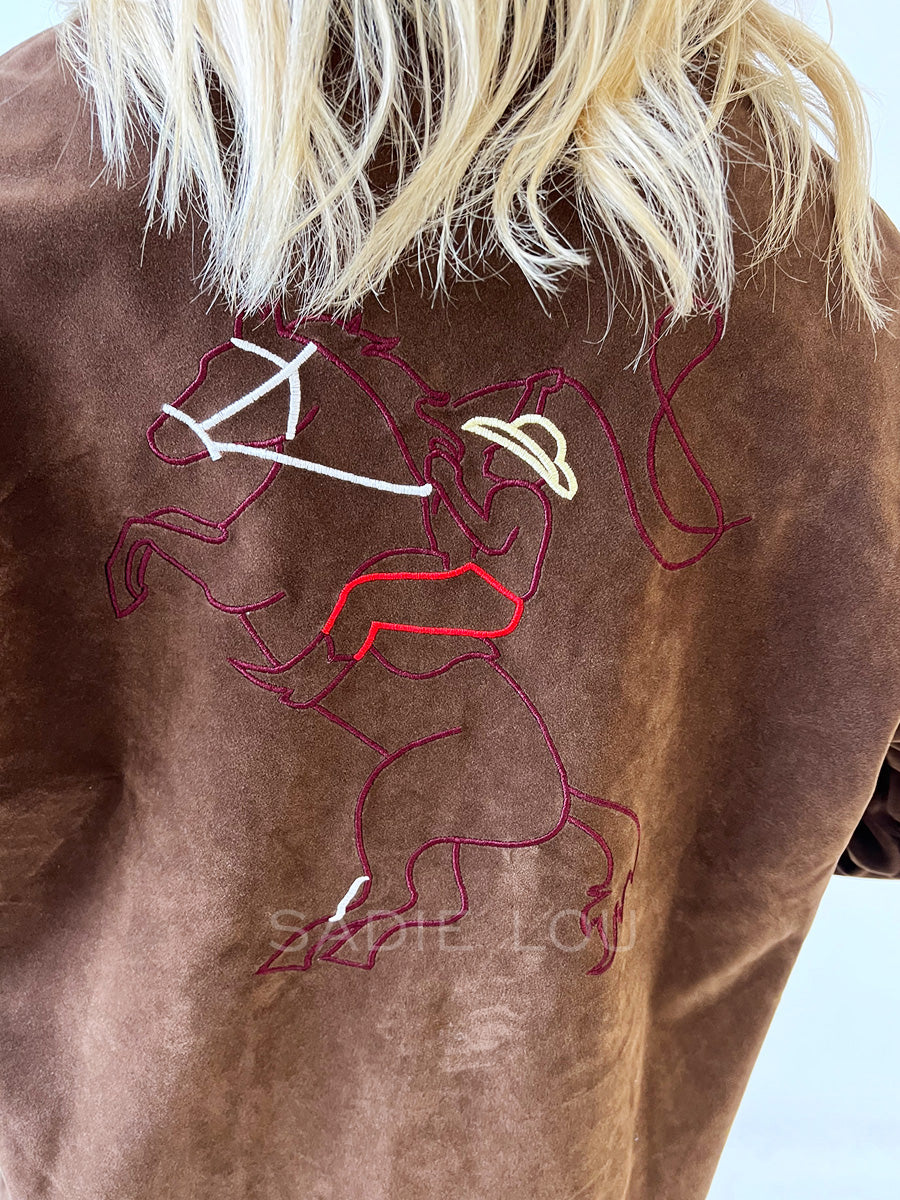 By Frankie / Whip it Suede Jacket
