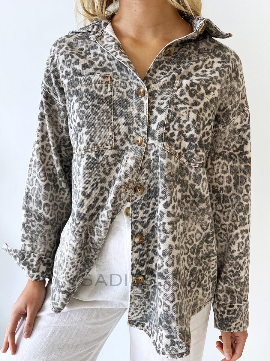 By Frankie / Wildcat Denim Jacket