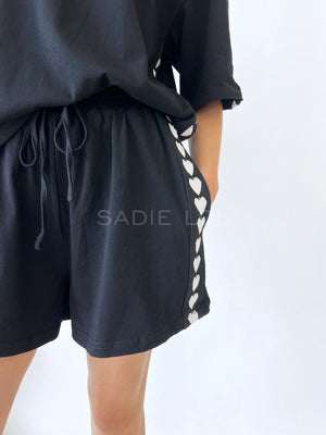 Level Up Heart Shorts