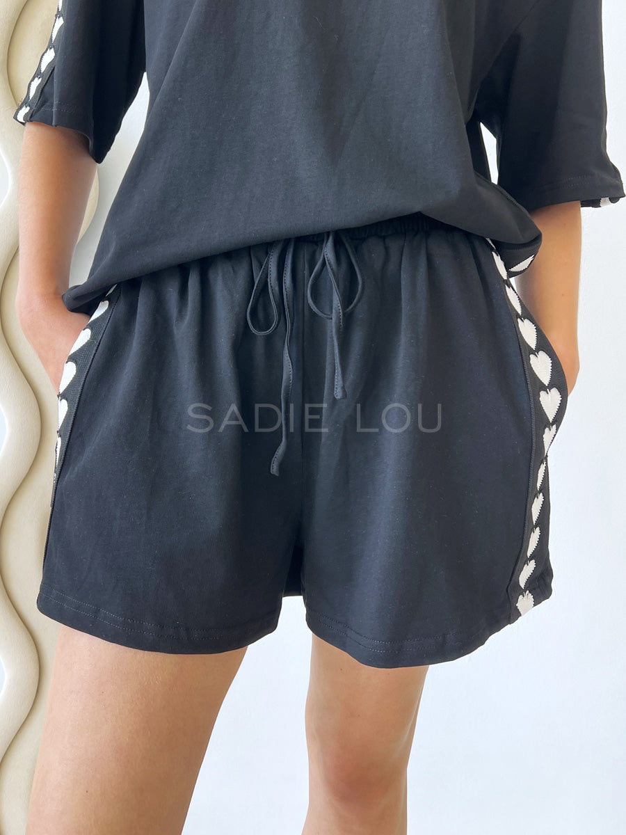 Level Up Heart Shorts