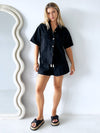 By Frankie / Bowie Denim Set - Black