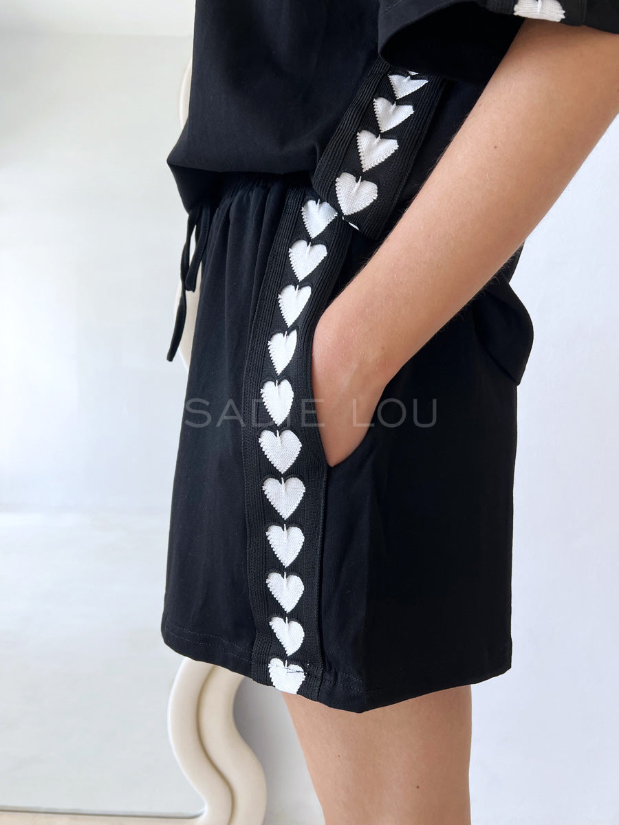 Level Up Heart Shorts