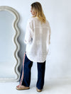 By Frankie / Dark Denim Heart Racer Pant