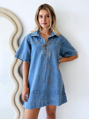 Fallon Denim Dress