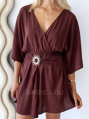By Frankie / Astrid Dress - Choc