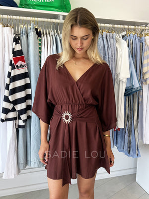 By Frankie / Astrid Dress - Choc