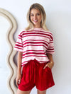 All About Eve / Ruby Crop Tee