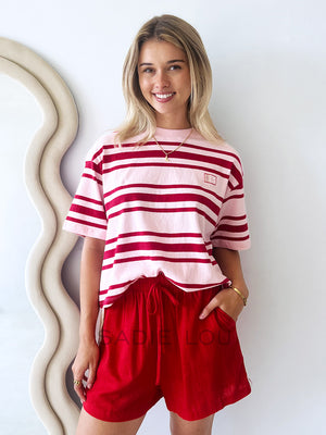 All About Eve / Ruby Crop Tee