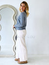 Little lies / Athena - Navy/White top