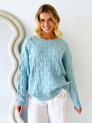 Little Lies / India sweater Blue