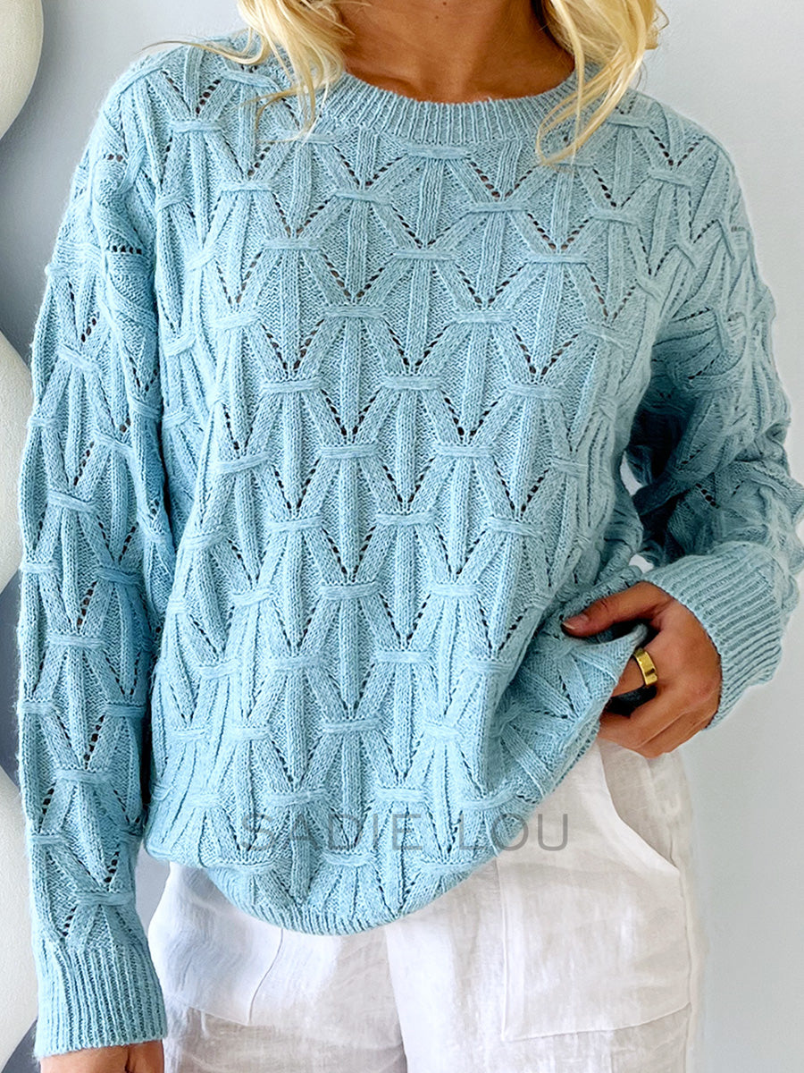 Little Lies / India sweater Blue