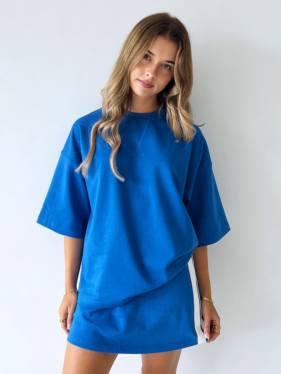 Cartel & Willow / Sage Tee - Cobalt