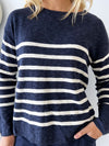 Little Lies / Luxe Linen Pant - Navy