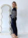 Little Lies / Luxe Linen Pant - Navy