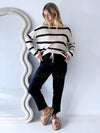 Little Lies / Luxe Linen Pant - Navy
