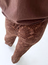 By Frankie / Belle Lace Pant Set - Chocolate