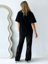 By Frankie / Belle Lace Pant Set - Black