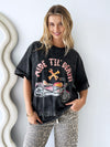 Maku / Ride Till Death Acid Wash Tee