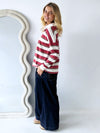 Far Mer //Jersey - Red/White
