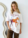 Maku / Her Mess Tee - White