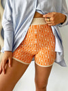 Juan & Me / Iconic Yardage Shorts - Orange